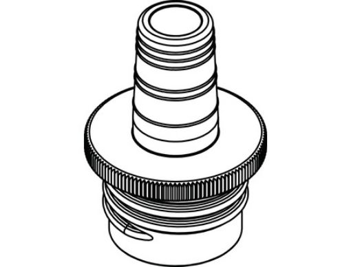 Picture of Bottle thread adapter, PP, from GL 32 to NS 19/26