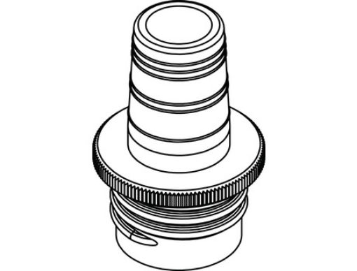Picture of Bottle thread adapter, PP, from GL 32 to NS 24/29