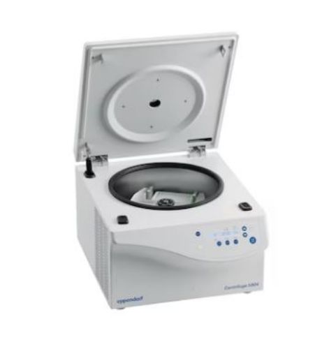 Picture of Centrifuge 5804, keypad, non-refrigerated, with Rotor A-4-44 incl. adapters for 15/50 mL conical tubes, 230 V/50 – 60 Hz (AU)