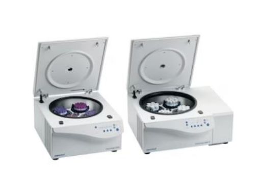 Picture of Centrifuge 5810 R, keypad, refrigerated, with Rotor A-4-81, rectangular buckets, adapters for 15/50ml conical tubes