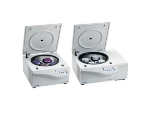 Picture of Centrifuge 5810 R, keypad, refrigerated, with Rotor S-4-104 incl. adapters for 13/16 mm round-bottom tubes, 230 V/50 – 60 Hz (AU)