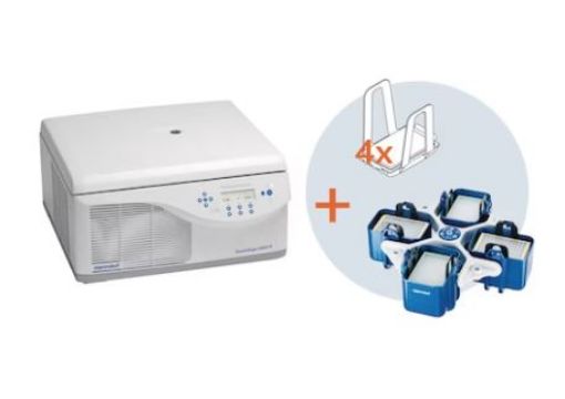 Picture of Centrifuge 5920 R, keypad, refrigerated, High-Throughput Screening Solution, with Rotor S-4x1000, incl. plate/tube bucket and plate carrier, 230 V/50 – 60 Hz (AU)