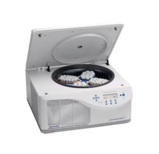 Picture of Centrifuge 5920 R, keypad, refrigerated, with Rotor S-4x1000, incl. high-capacity buckets and adapters for 15 mL/50 mL conical tubes, 230 V/50 – 60 Hz (AU)
