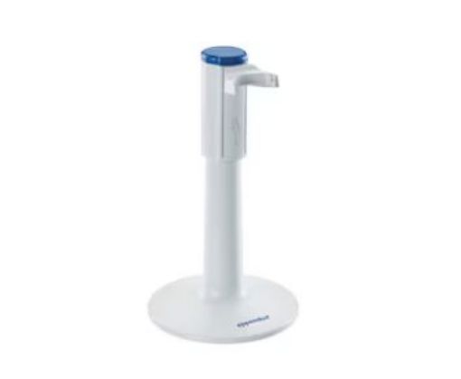 Picture of Charger Stand 2, for one Multipette® E3/E3x or Multipette® stream/Xstream, operated with mains/power adapter supplied with Multipette® E3/E3x or Multipette® stream/Xstream