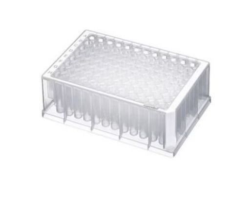 Picture of Deepwell Plate 96/1000µL, DNA LoBind®, wells colorless, 1,000 µL, LoBind®, PCR clean, white, 20 plates (5 bags × 4 plates)