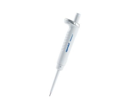 Picture of Eppendorf Reference 2, 1-channel, 2 – 20µL variable, incl. epTIPS Box, light gray