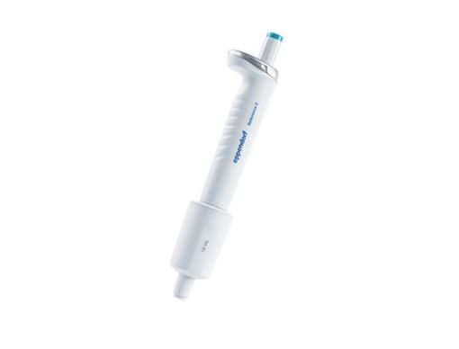 Picture of Eppendorf Reference® 2, 1-channel, variable, 1-10 mL, turquoise, incl. epT.I.P.S.® sample bag