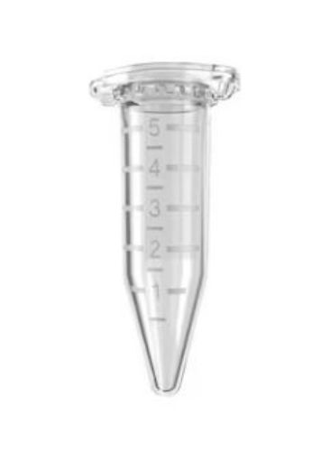 Picture of Eppendorf Tubes® 5.0 mL with snap cap, Biopur, individually wrapped, 50 tubes