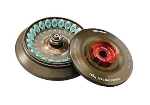 Picture of Rotor FA-45-24-11-HS, aerosol-tight, incl. rotor lid, PTFE coated