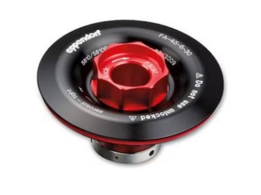 Picture of Rotor lid for Rotor FA-45-6-30, aerosol-tight, aluminum, for Centrifuge 58xx