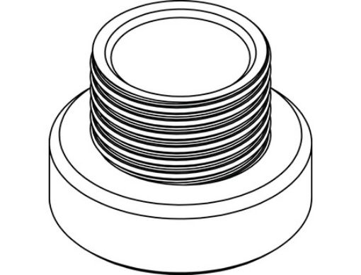 Picture of Thread adapter, for jerrycan 5 L, ETFE, from 45 mm to 17/8'' thread