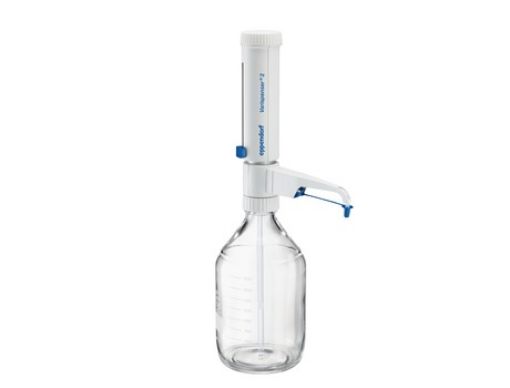 Picture of Varispenser® 2, 1-channel, bottle top dispenser with adapters GL 32, GL 38, S 40 and telescopic intake tube (170-330 mm), 10-100 mL