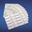 Picture of Distilled Water Adhesive Labels 130 x 35mm, sheet of 10