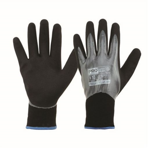Picture of Touchscreen sand grip winter glove with 360 nitrile coating & acrylic liner - Size 7