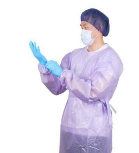 Picture of Owear® Purple Chemotherapy Gown 100/ box