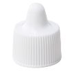 Picture of 15mm white eyedropper cap to suit 30ml Eyedropper Bottle
