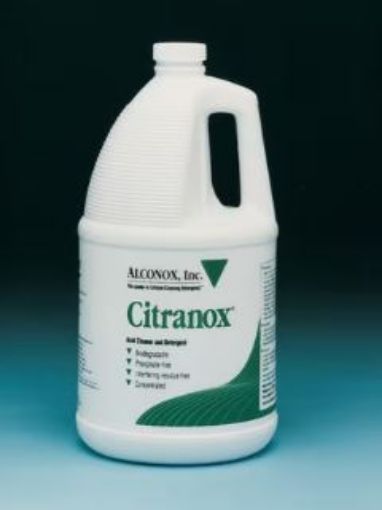 Picture of Citranox acid detergent, biodegradable, carton 4 x 3.8L bottles