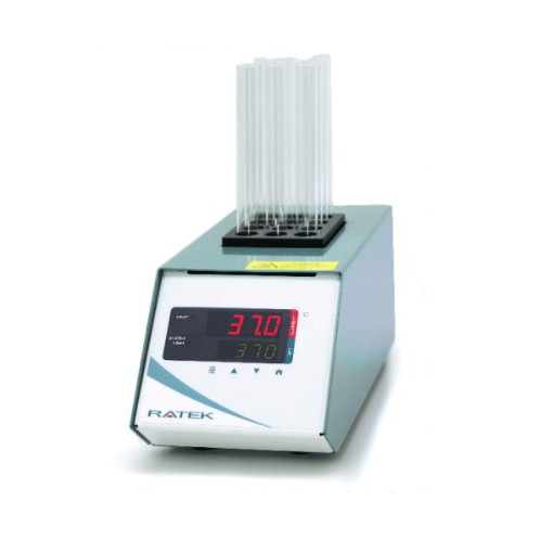 Picture of Ratek 1 Block Dry Block Heater, digital control, Temp range ambient + 5° to 200°C