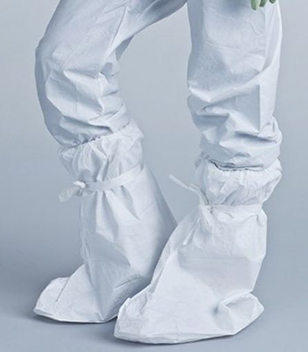 Picture of Bioclean Overshoe Sterile slip resistant sole, 15 pairs per pack, 5 packs per carton, 75 pairs per Carton
