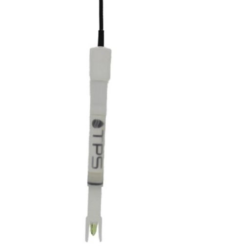 Picture of pH Sensor, Hi temp 100 oC, Plastic, AgCl Ref, Intermediate Junc, 1m, BNC Plug