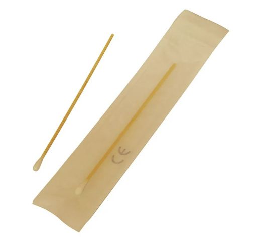 Picture of Swab wood shaft Rayon Tip Sterile individually wrapped,  500 per Pack