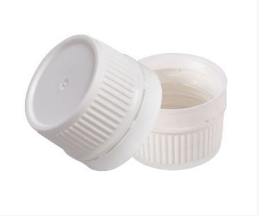 Picture of 24mm White PP Wadded T/TEL cap