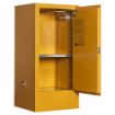 Picture of 60L Toxic substance storage cabinet, single door, 2 shelves