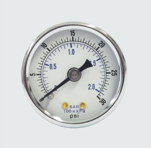 Picture of 30 PSI Gauge for PureSolv MD regulator