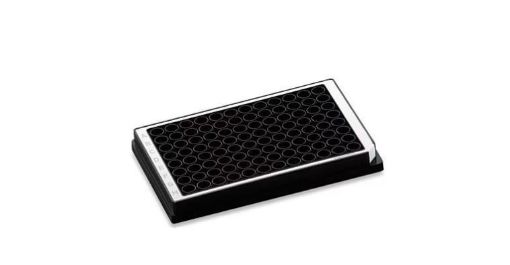 Picture of Microplate 96/V, wells black, PCR clean, white, 80 plates (5 bags × 16 plates)
