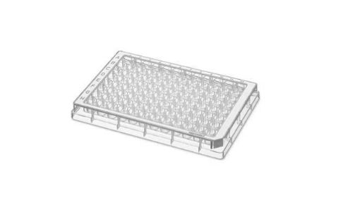 Picture of Microplate 96/V, wells clear, RecoverMax® well design, PCR clean, white, 80 plates (5 bags × 16 plates)