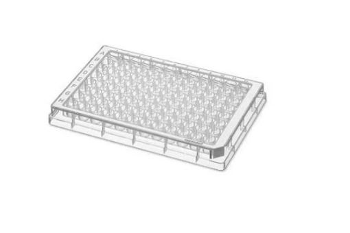 Microplate 96/F, wells clear, RecoverMax® well design, sterile, white, 80 plates (5 bags × 16 plates)