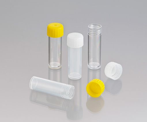 Picture of 5ml Flat bottom Polycarbonate tube with screw cap, carton 2000