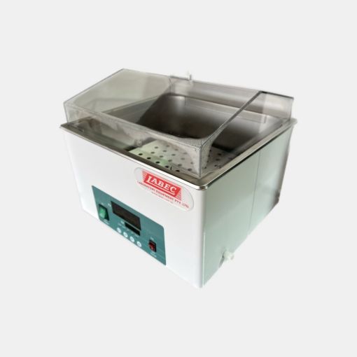 Picture of 16L Water Bath with Circulating Pump, ambient +5 to 100°C, digital controller, lids sold separately