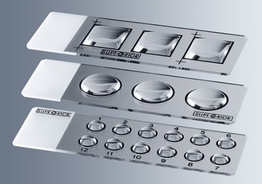 Picture of Adhesion slides 12 wells, 5mm diameter wells, in boxes of 100 pcs.