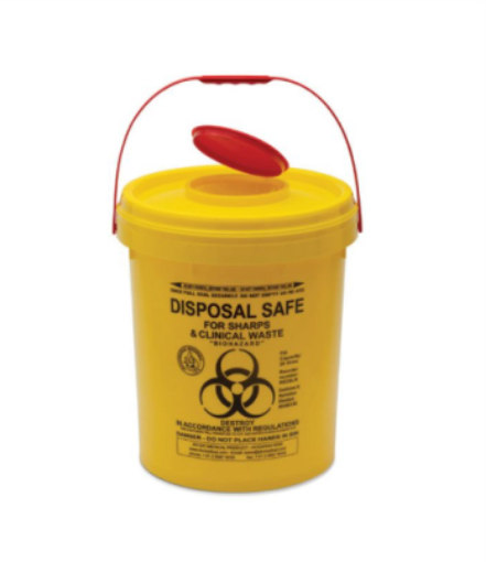Picture of 23L Sharps and Clinical Waste Bin