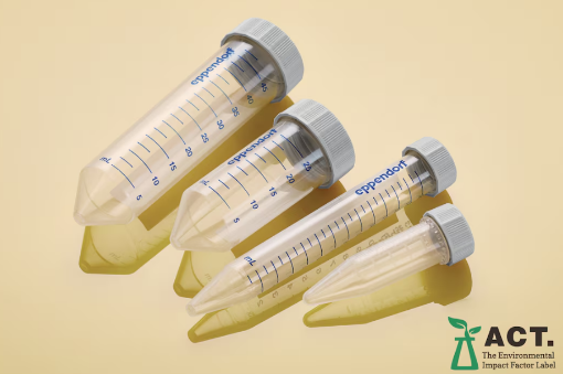 Picture of Eppendorf Conical Tubes, 15 mL, BioBased, sterile, pyrogen-, DNase-, RNase-, and DNA-free, 400 tubes (8 bags × 50 tubes) (previously 0030122526)