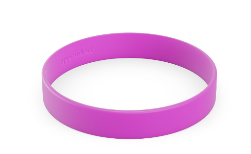 Picture of ColorTag pipette marking rings, 73mm, neon magenta, pack of 5