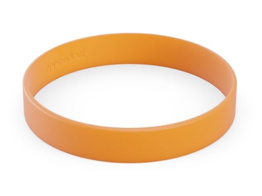 Picture of ColorTag pipette marking rings, 73mm, neon orange, pack of 5