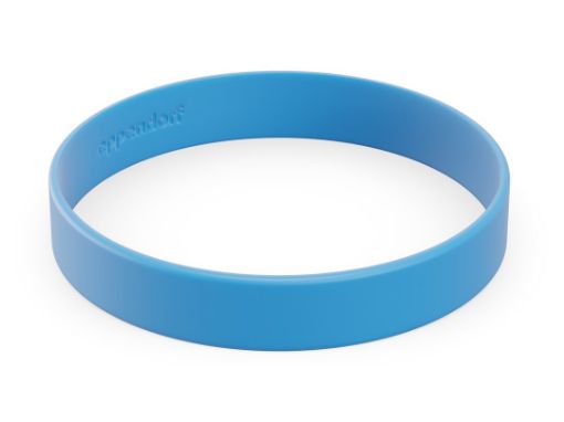 Picture of ColorTag pipette marking rings, 73mm, neon blue, pack of 5