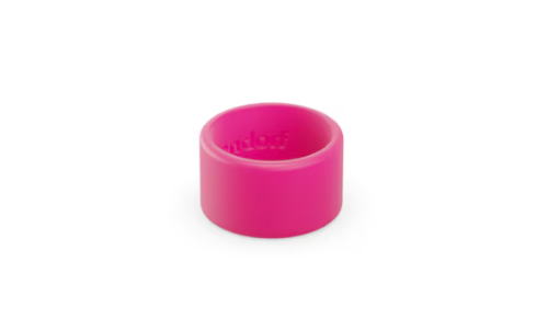 Picture of ColorTag pipette marking rings, 19mm, neon pink, pack of 10