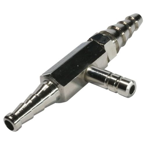 Picture of Filter Pump hose fitting, brass non-return valve, provides vacuum