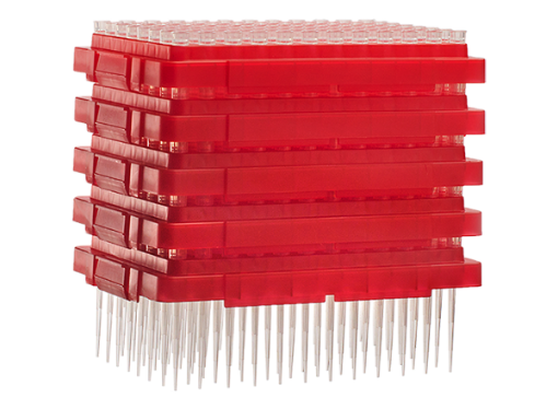 Picture of 10µl Low Retention EcoPac benchtop Reloads, 10 trays of 96 tips, 960 tips per Pack