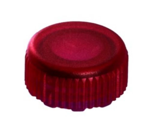 Picture of Screw cap for microtube, Red,  500 per Carton