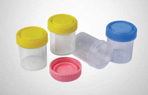 Picture of Container 70mL PP w/blue PE cap box 500