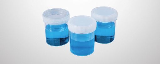 Picture of Container 250mL PS natural PE screw cap sterile box 140