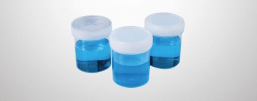 Picture of Container 250mL PP yellow srew cap sterile box 140