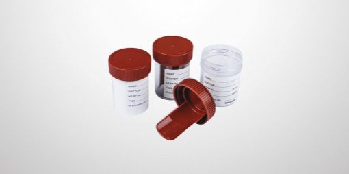 Picture of Vial 25mL PS w/scoop box 1000 Bulk Bag