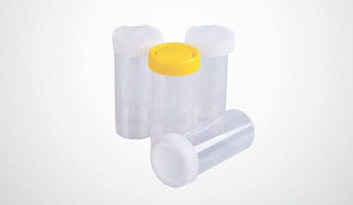 Picture of MAXI Container 120mL PP sterile PE cap box 250
