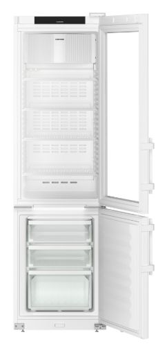 Picture of 267L + 110L Fridge-freezer combination, solid door, white