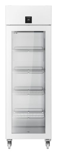 Picture of 642L Pharmacy and Laboratory Refrigerator, shelves, glass door, white